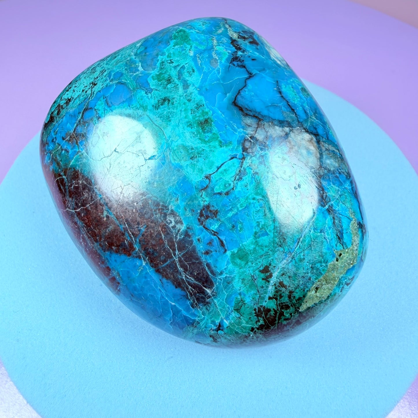 Chrysocolla Polished Medium Freeform, Peru