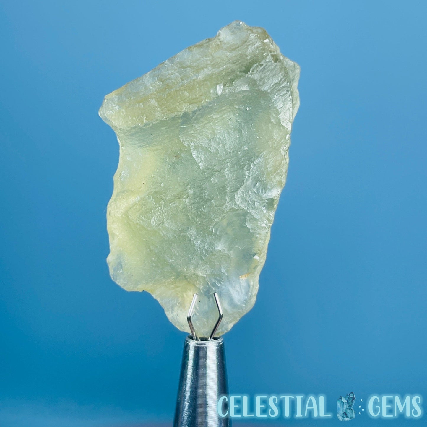Libyan Desert Glass Medium Natural Raw Crystal Specimen