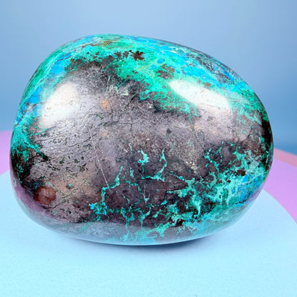 Chrysocolla Polished Medium Freeform, Peru