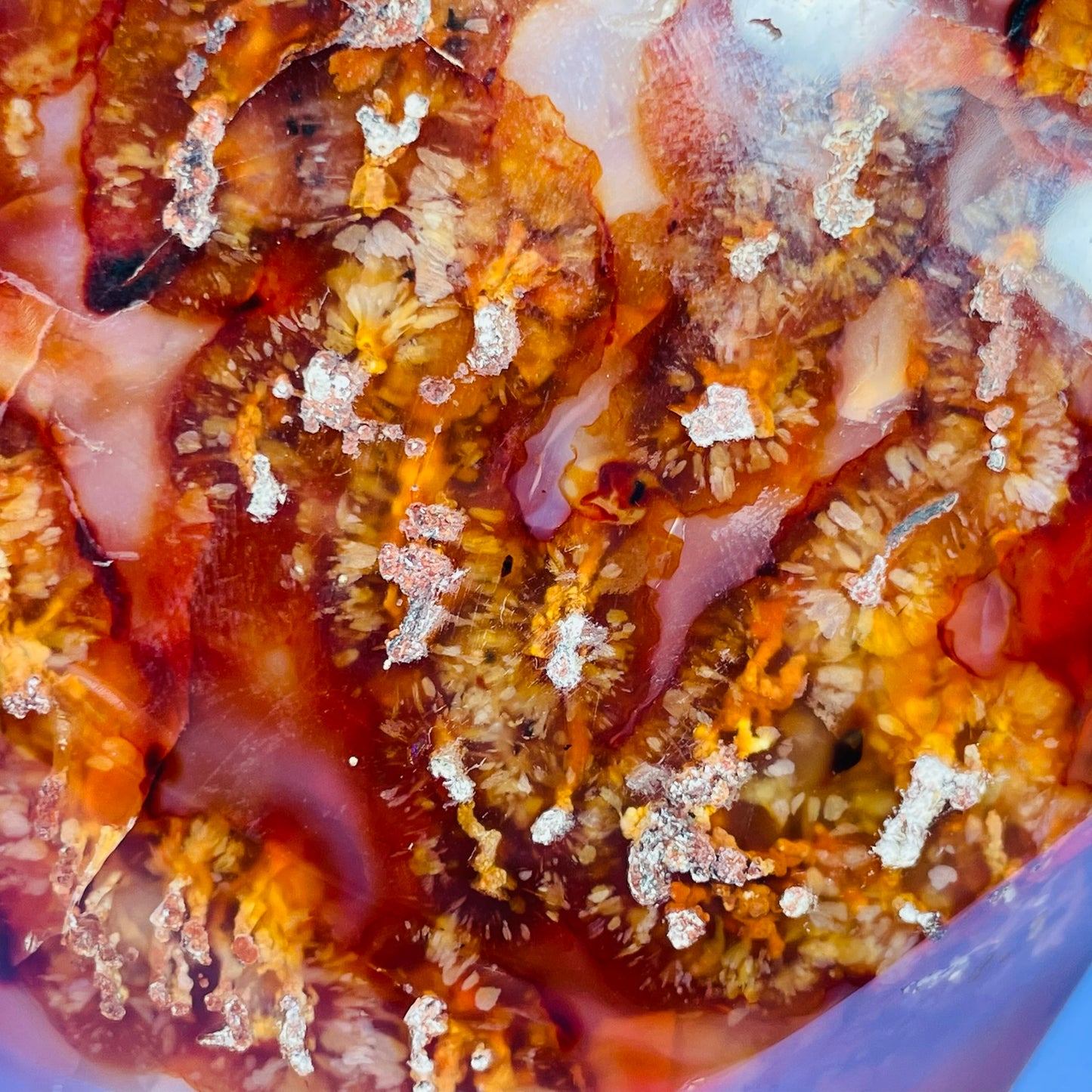 Carnelian Agate Extra Large XL Flame Freeform