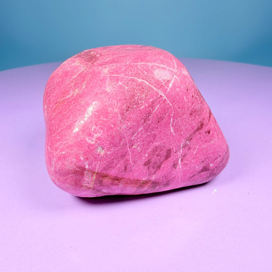 Pink Thulite Polished Medium Freeform, Norway