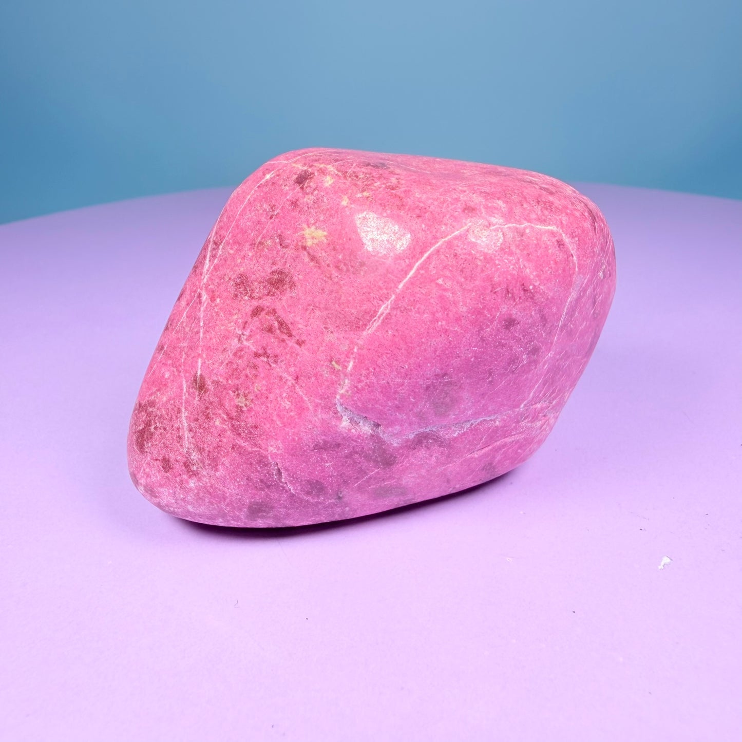 Pink Thulite Polished Medium Freeform, Norway