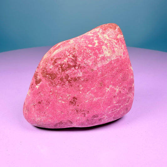 Pink Thulite Polished Medium Freeform, Norway