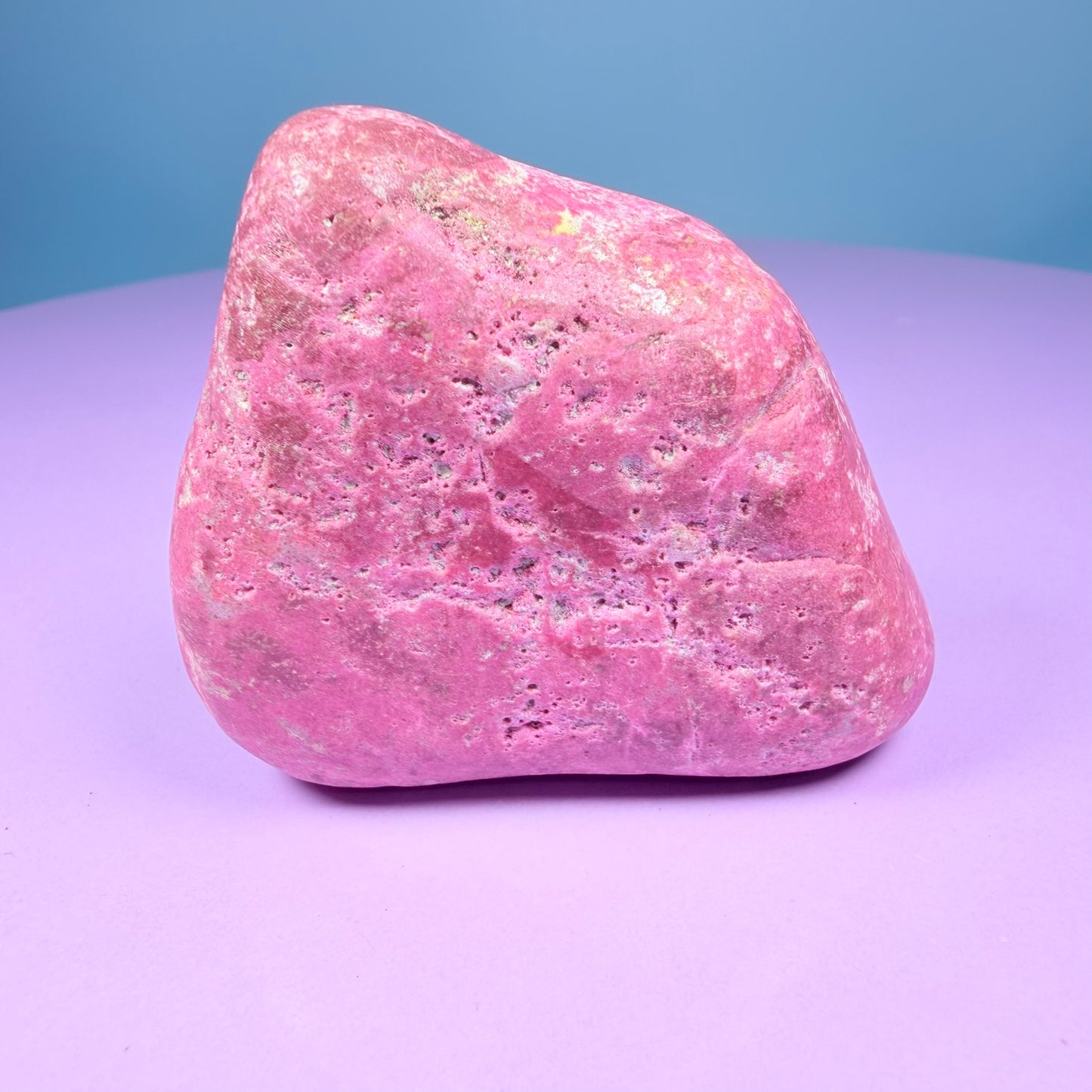 Pink Thulite Polished Medium Freeform, Norway