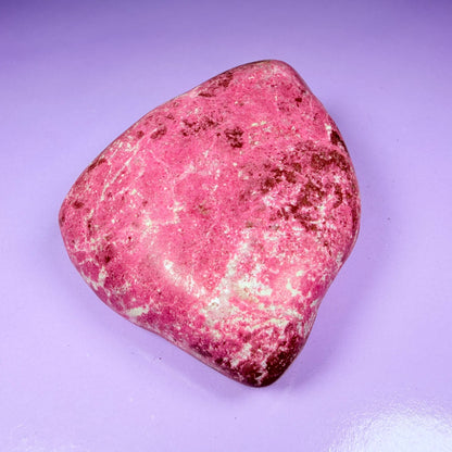 Pink Thulite Polished Medium Freeform, Norway