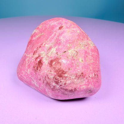 Pink Thulite Polished Medium Freeform, Norway