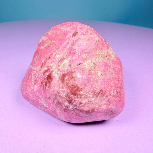 Pink Thulite Polished Medium Freeform, Norway