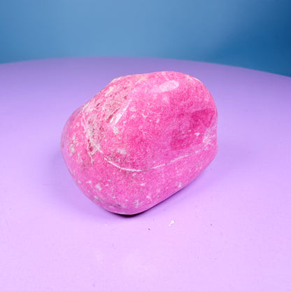 Pink Thulite Polished Medium Freeform, Norway