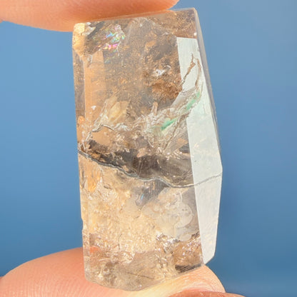 Champagne Topaz Large Crystal (Repaired)