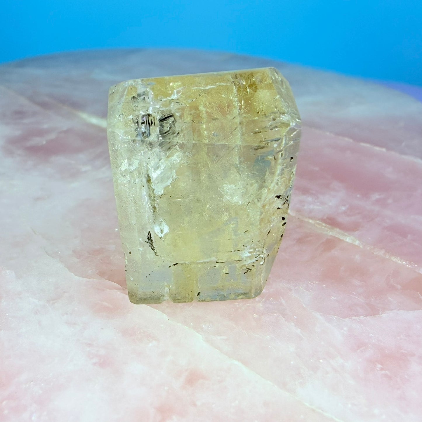 Champagne Topaz Large Crystal