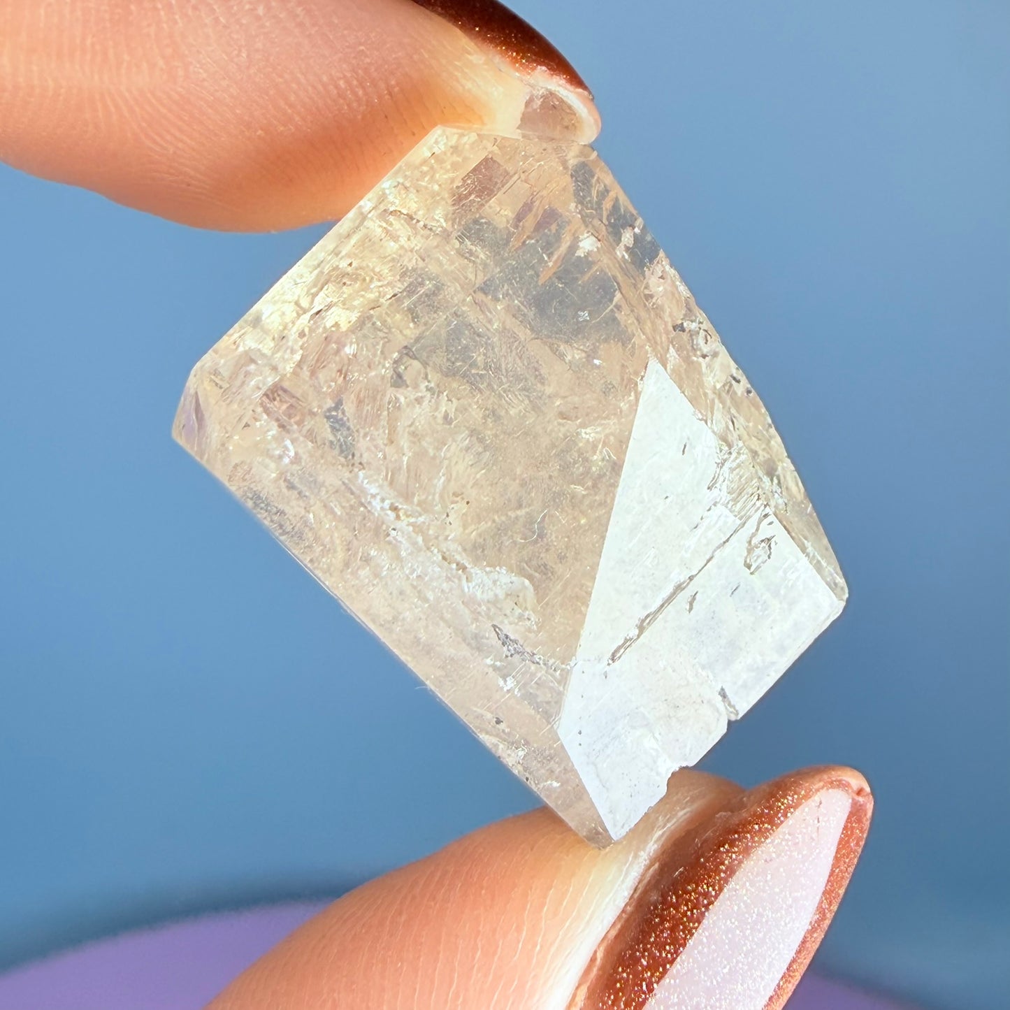 Champagne Topaz Large Crystal