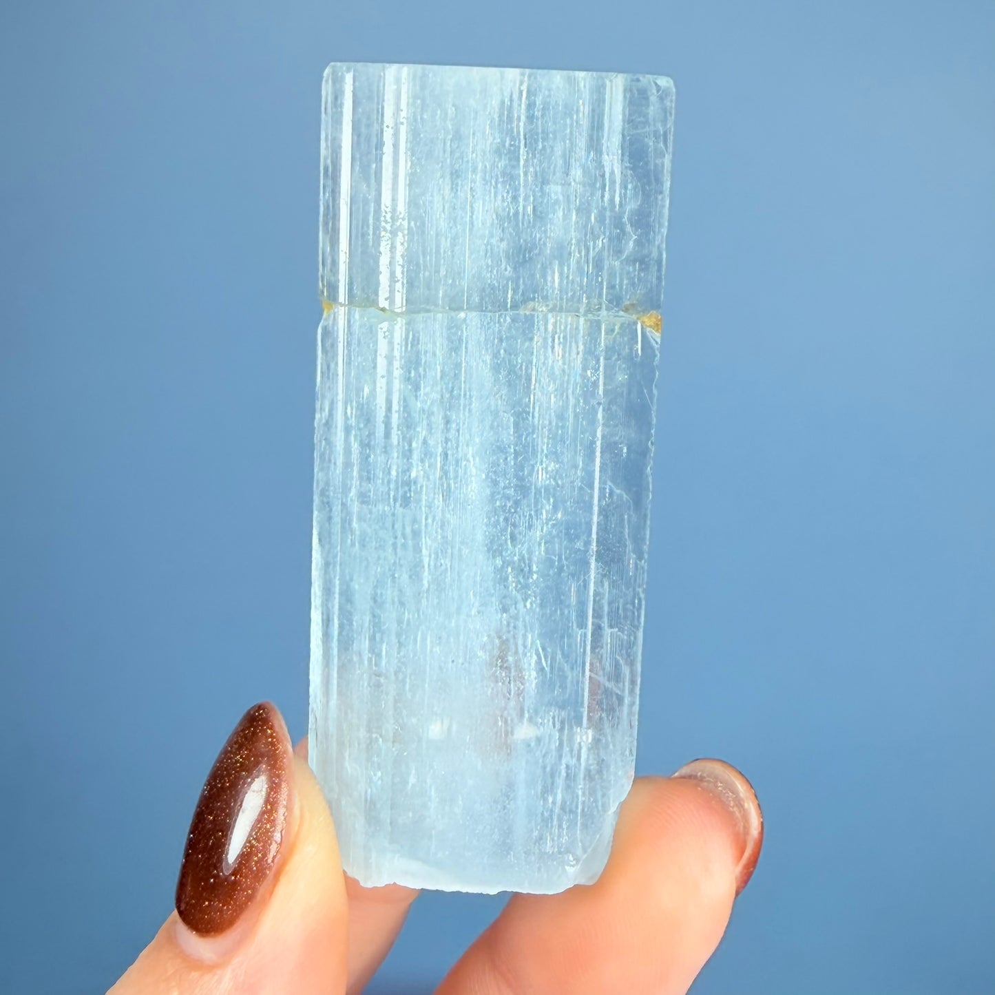 Aquamarine Large Crystal Specimen (Repaired)