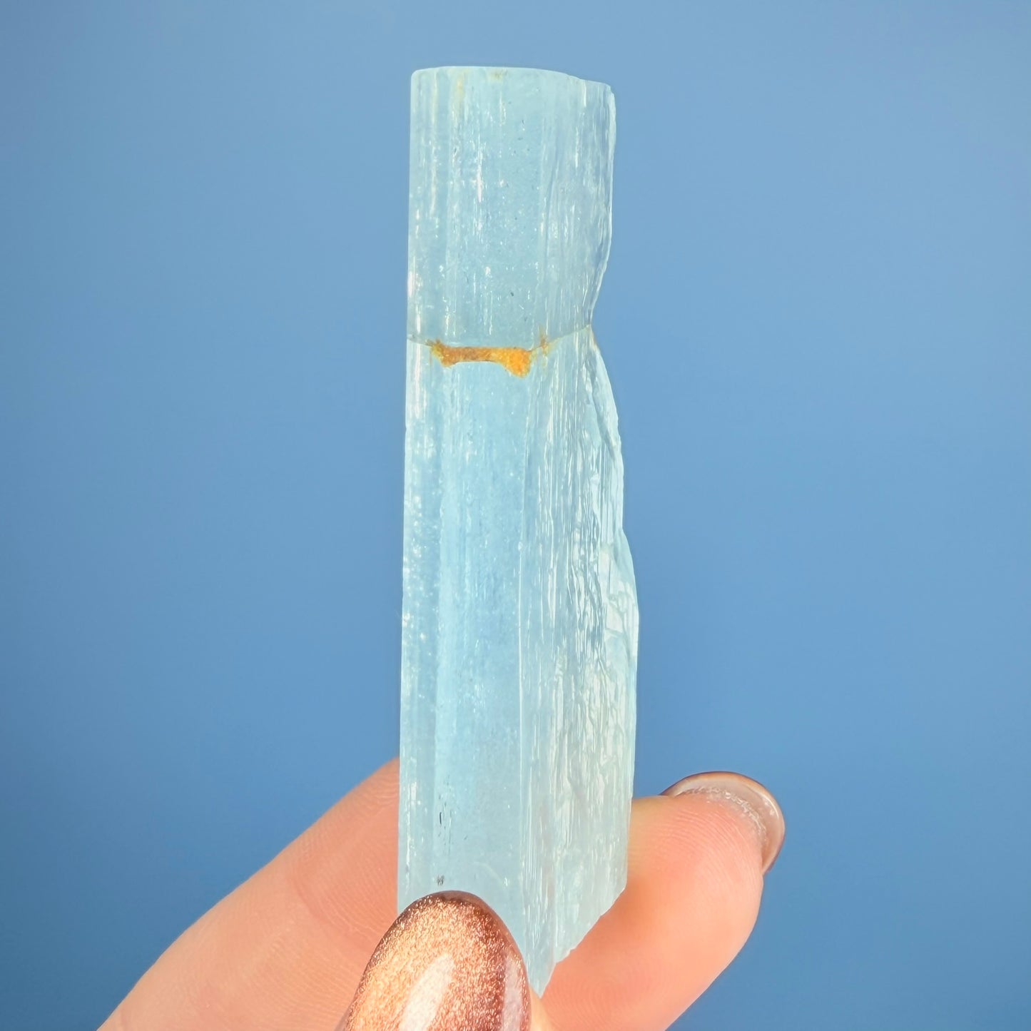 Aquamarine Large Crystal Specimen (Repaired)