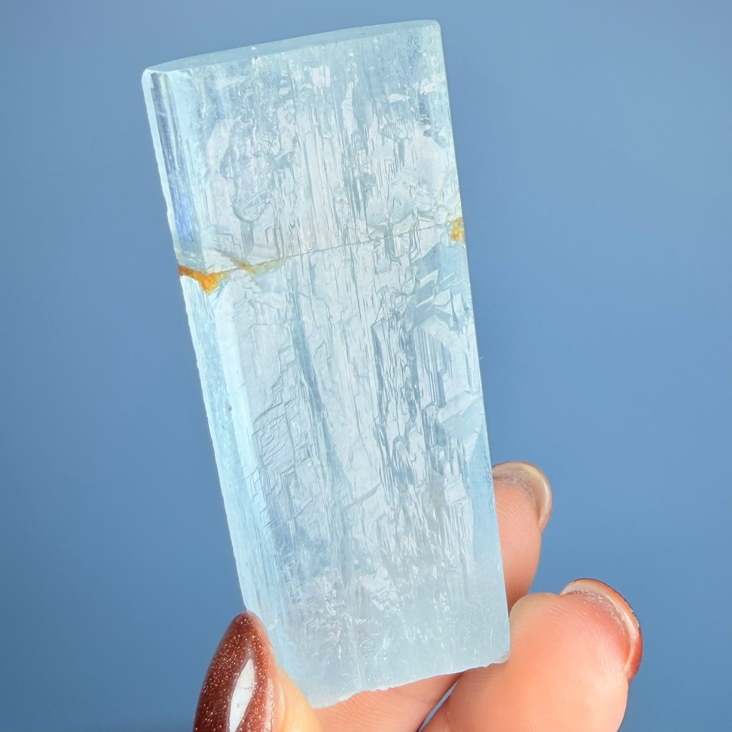 Aquamarine Large Crystal Specimen (Repaired)