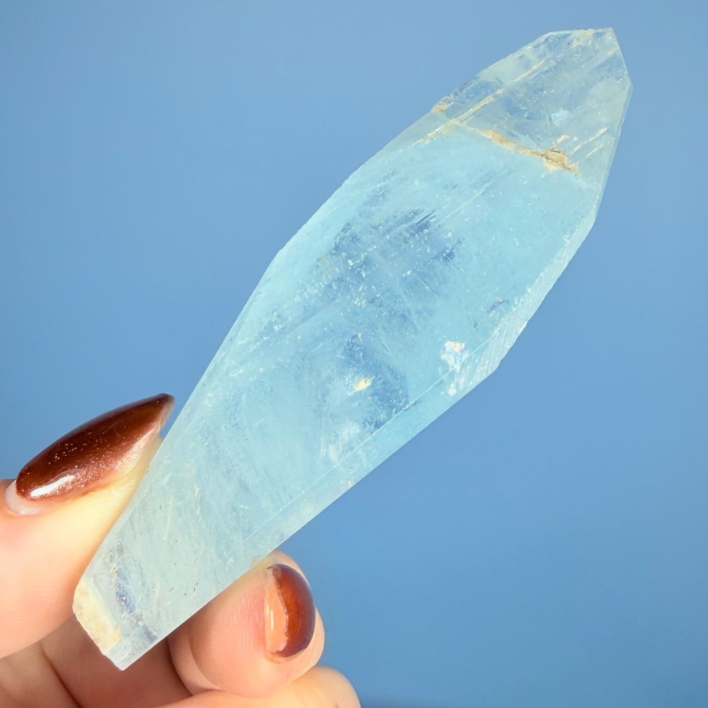 Aquamarine Large Crystal Specimen
