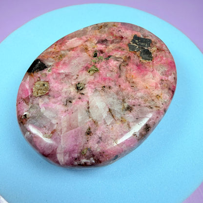 Cobaltoan Calcite Palmstone