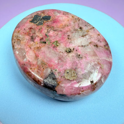 Cobaltoan Calcite Palmstone