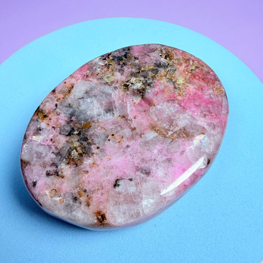 Cobaltoan Calcite Palmstone