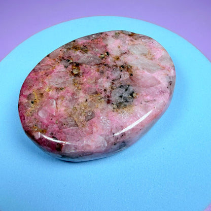Cobaltoan Calcite Palmstone