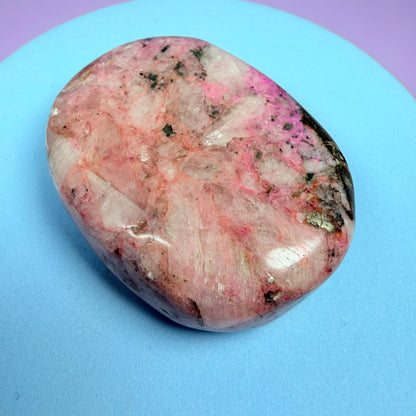 Cobaltoan Calcite Palmstone