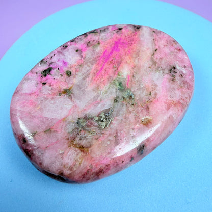 Cobaltoan Calcite Palmstone