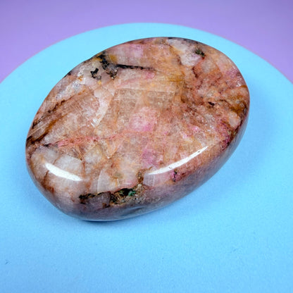 Cobaltoan Calcite Palmstone