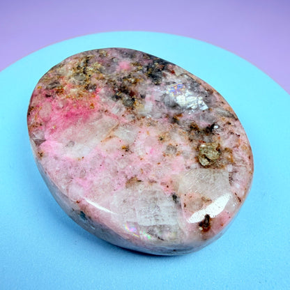 Cobaltoan Calcite Palmstone