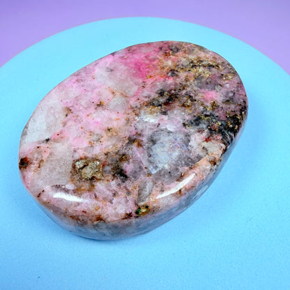 Cobaltoan Calcite Palmstone