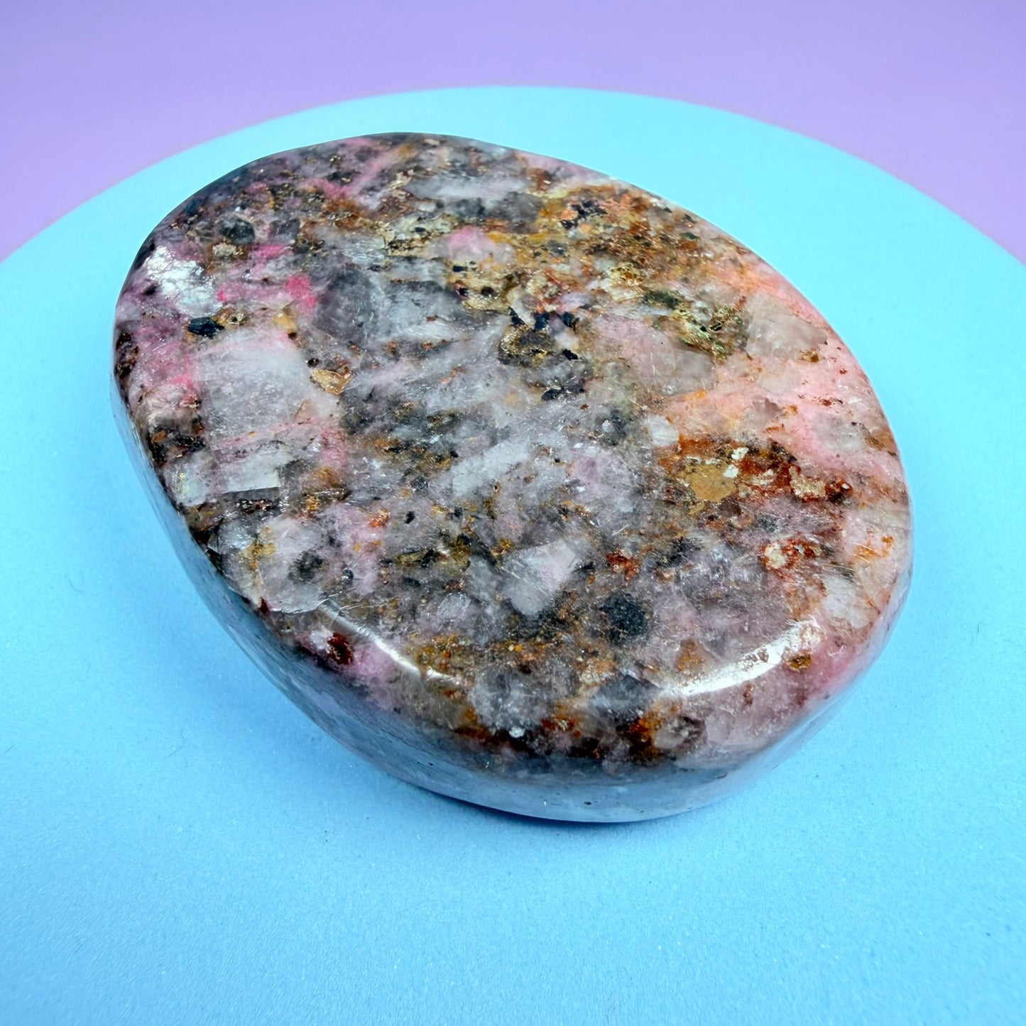 Cobaltoan Calcite Palmstone