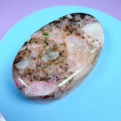 Cobaltoan Calcite Palmstone