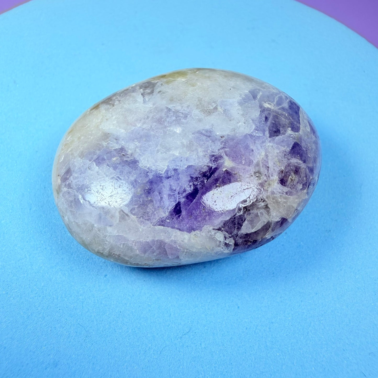 Rare Hackmanite Small Palmstone (UV + Tenebrescent)
