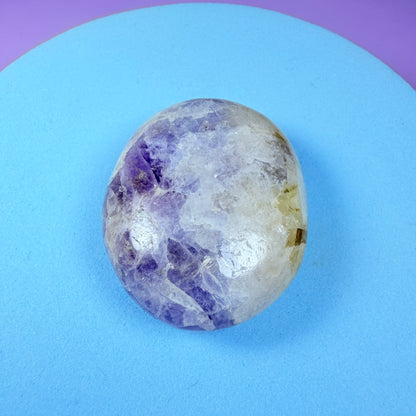 Rare Hackmanite Small Palmstone (UV + Tenebrescent)