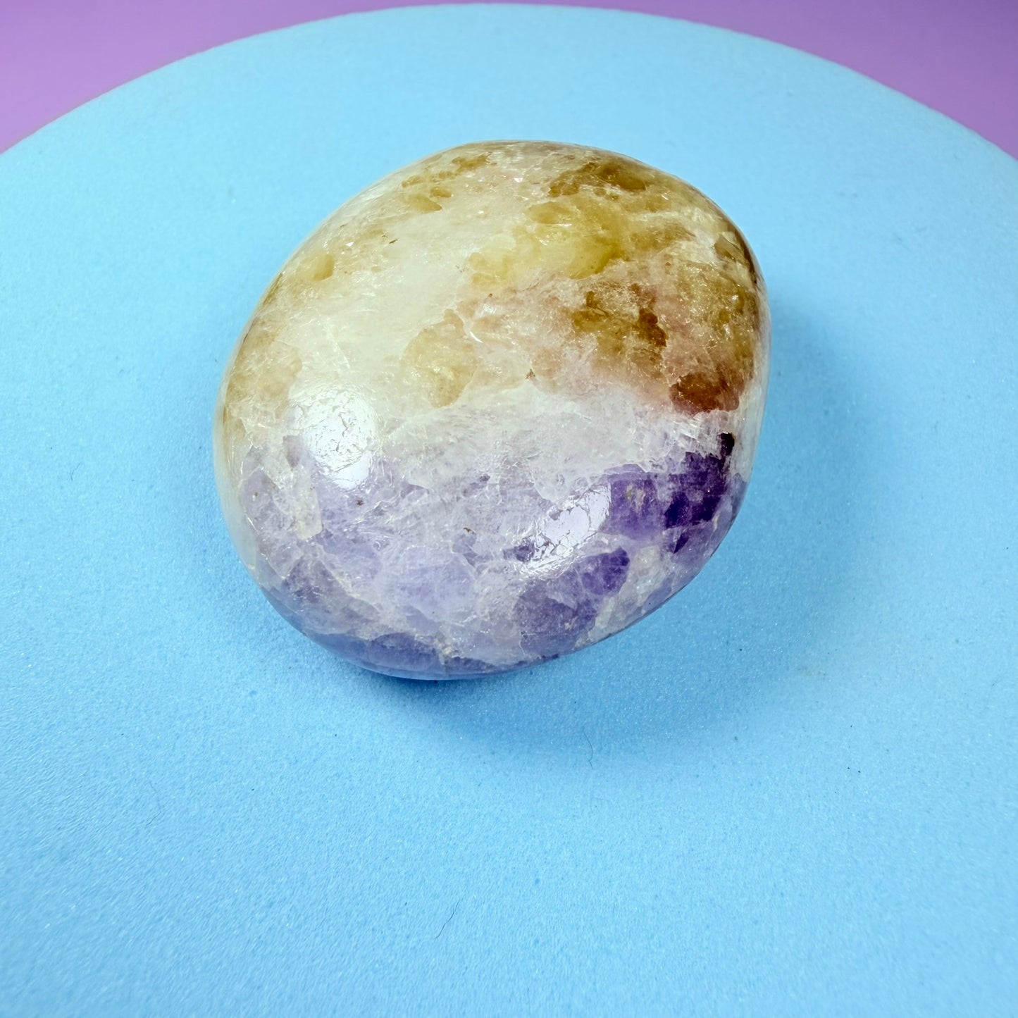 Rare Hackmanite Small Palmstone (UV + Tenebrescent)