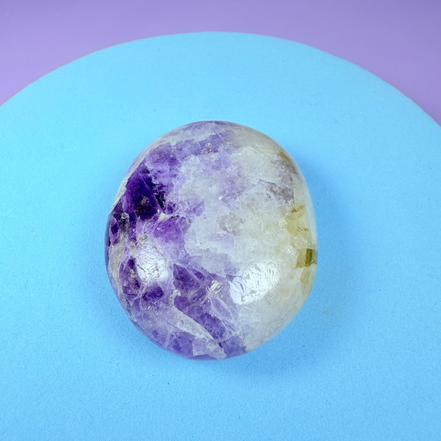 Rare Hackmanite Small Palmstone (UV + Tenebrescent)