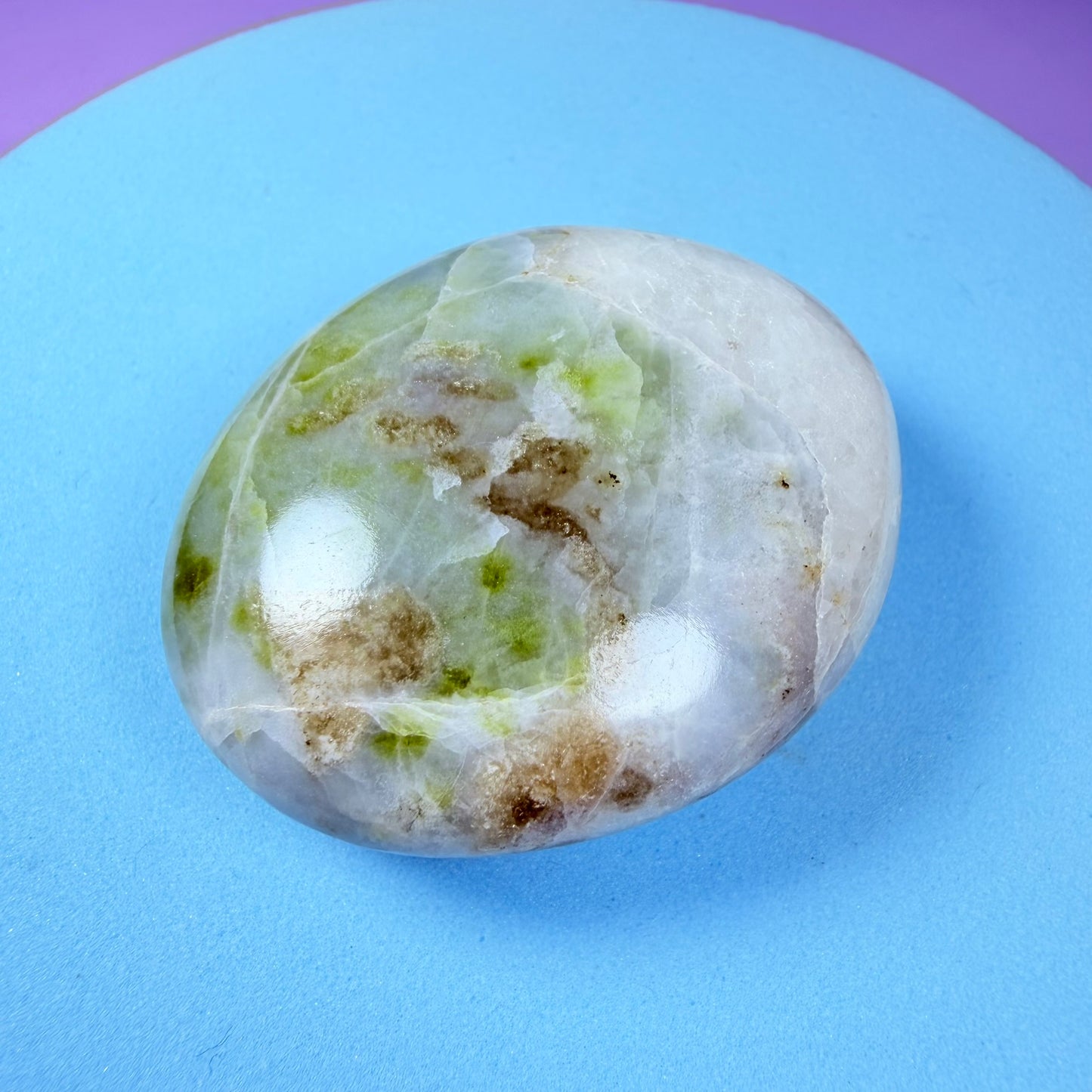 Rare Hackmanite Small Palmstone (UV + Tenebrescent)