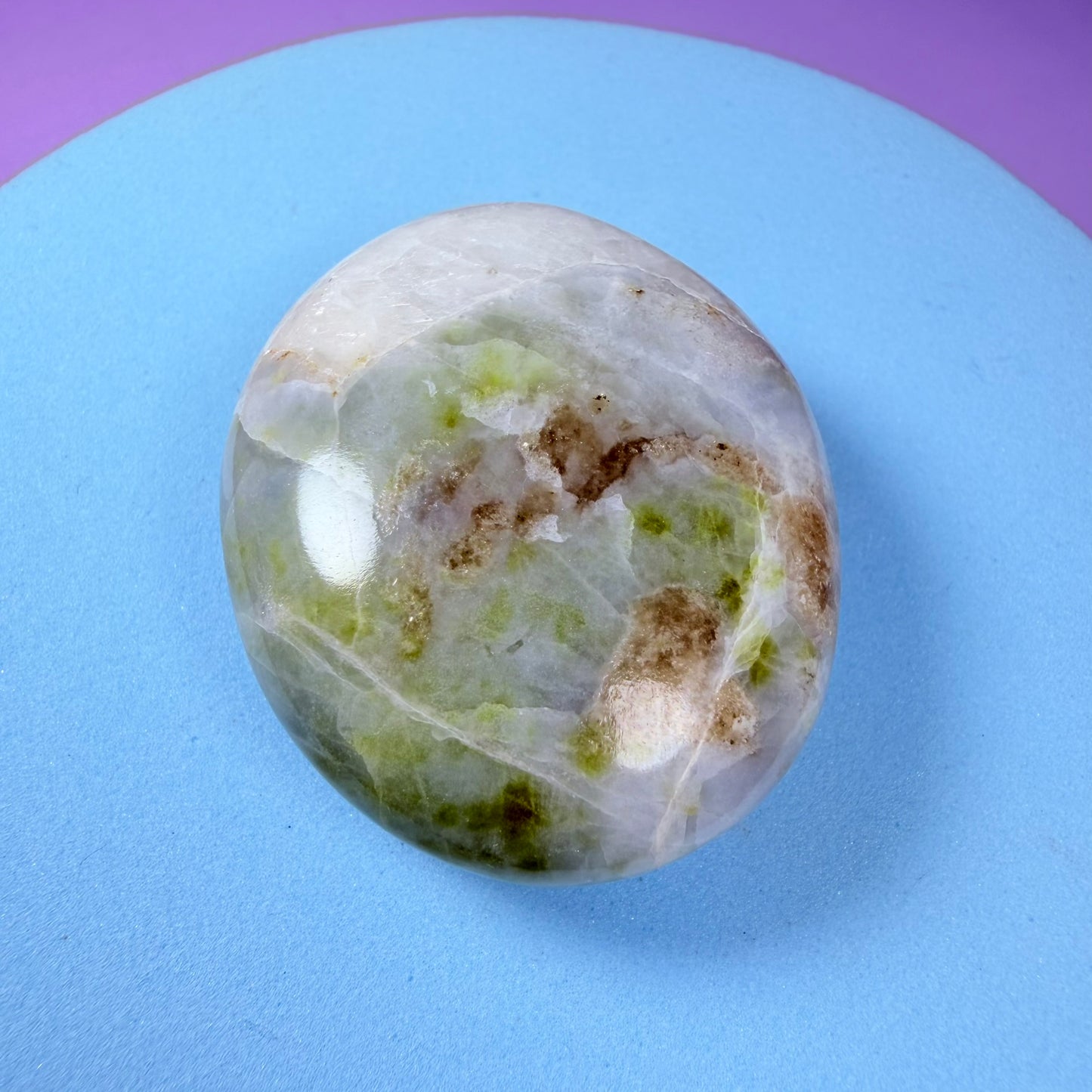 Rare Hackmanite Small Palmstone (UV + Tenebrescent)