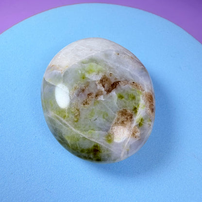 Rare Hackmanite Small Palmstone (UV + Tenebrescent)