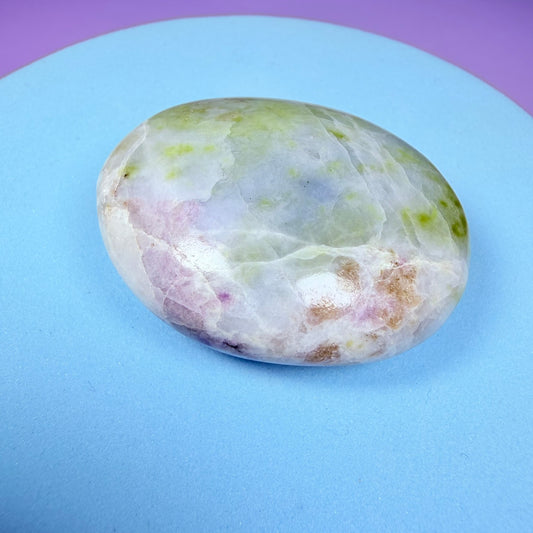 Rare Hackmanite Small Palmstone (UV + Tenebrescent)