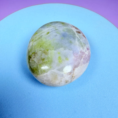 Rare Hackmanite Small Palmstone (UV + Tenebrescent)