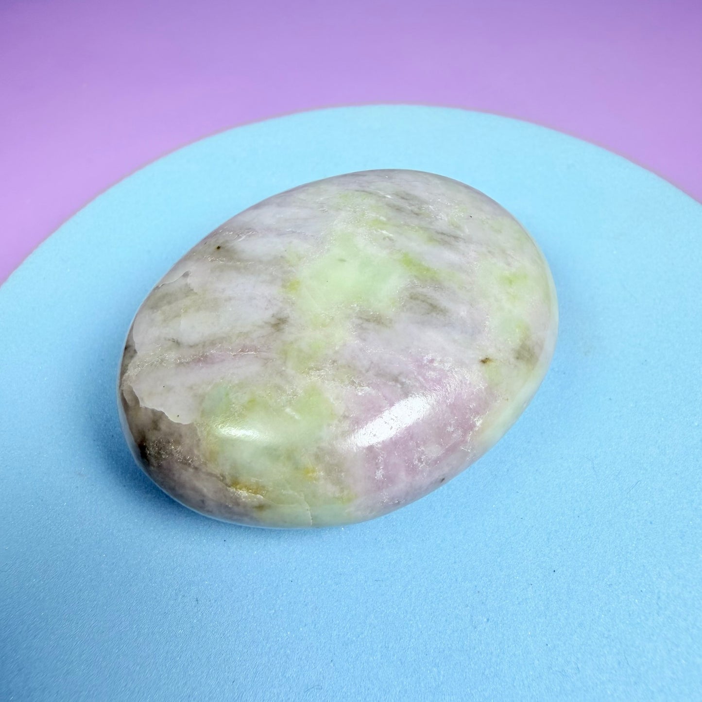 Rare Hackmanite Small Palmstone (UV + Tenebrescent)