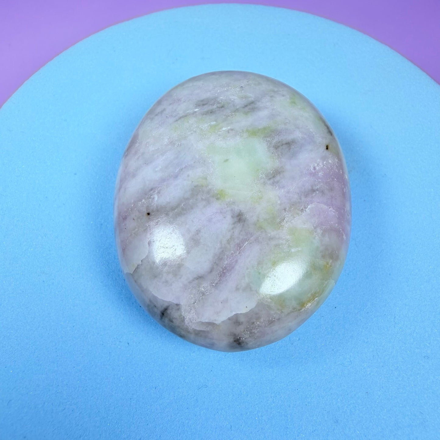 Rare Hackmanite Small Palmstone (UV + Tenebrescent)