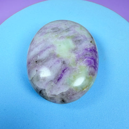 Rare Hackmanite Small Palmstone (UV + Tenebrescent)