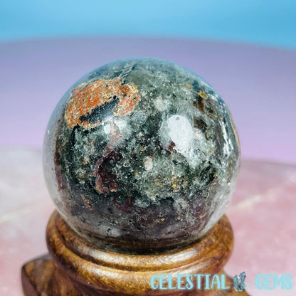 Lodolite Garden Quartz Small Sphere