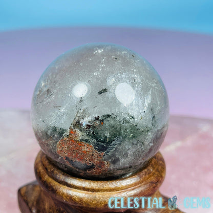 Lodolite Garden Quartz Small Sphere