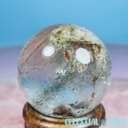 Lodolite Chlorine Garden Quartz Small Sphere