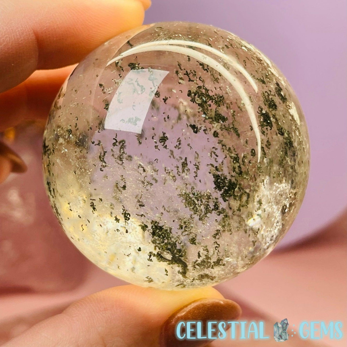 Chlorine Garden Quartz Medium Sphere