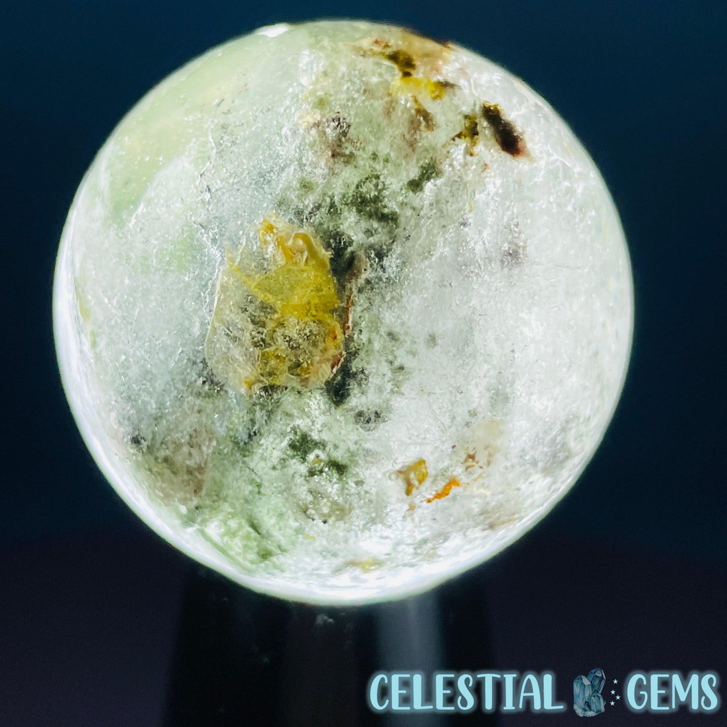 Lodolite Garden Quartz Small Sphere