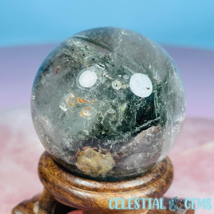 Lodolite Garden Quartz Small Sphere