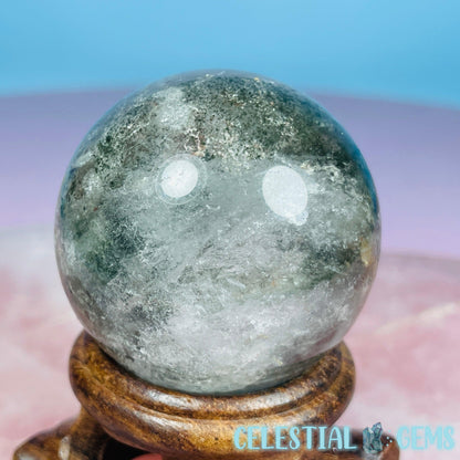 Lodolite Garden Quartz Small Sphere