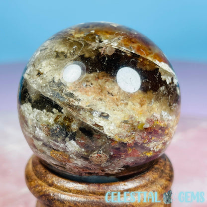 Lodolite Garden Quartz Small Sphere